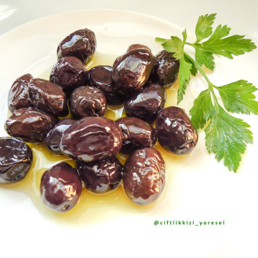Aydın Bahçeden Siyah Zeytin | Doğal Etli Siyah Zeytin 1 Kg